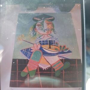 Pablo picasso. Print sign